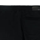 Black Flower Sweatpants