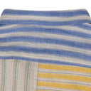 Multicolor Braided Striped Button-Up Shirt