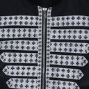 Black Huge Brit Bomber Jacket