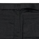 Grey Wool Tie Knot Pant