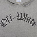 Heather Grey Goth Logo Hoodie
