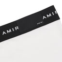 White Amiri Logo Briefs