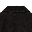 Grey Scratch Mark Embroidered Blazer