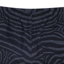 Black / Grey Zebra Swim Trunk