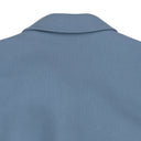Slate Blue Varsity Bones Bomber Jacket