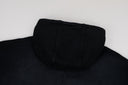 Black Shadow Wordmark Oversized Hoodie