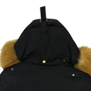 BLACK w RED FOX FUR Grand Metis Parka