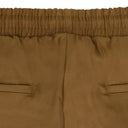 BROWN CANVAS CARGO PANTS