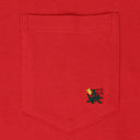 Red Red Crest Pocket T-shirt