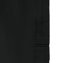 Black Twill Cargo Pants