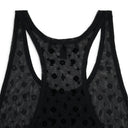 Black Mesh Racer Bralette
