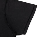 Black Textured Inside Out T-Shirt