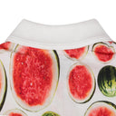 Multicolor Kiss My Grits Watermelon Polo Shirt