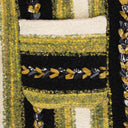 Yellow Braided Bandana Stripe Pant