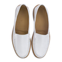 White Slip on Loafer