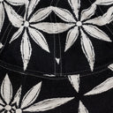 Black Jacquard Bucket Hat