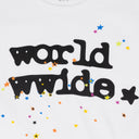 White Worldwide Baby T-Shirt