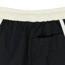 Ivory / Black Moonlight Shorts