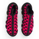 Pink Bernhard Willhelm Knit Sneakers