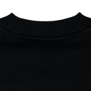 Black Cornely Diagonal Crewneck