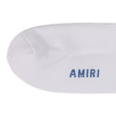 White/Ashley Blue MA Stripe Socks