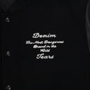 Black Peace Wreath Varsity Jacket