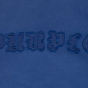 Mazarine Blue HWT Gothic Wordmark Fleece PO Hoody