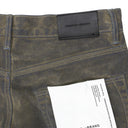 Green Flocked Carpenter Jeans