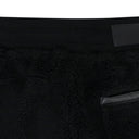 Black Polar Fleece Shorts
