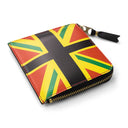 Multicolor Union Jack Zip Wallet