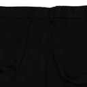 Black Satin Pocket Trousers