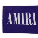 Purple Solid Core Logo Socks