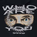 Black Who Are You Hoodie