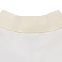 White Panelled Henley T-shirt