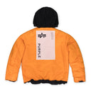 Black x Alpha Hooded Bomber