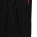 Black / Burgundy Traxedo Pants