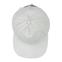 White Leather Hat