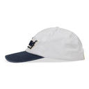 White / Navy Cycling Logo Hat
