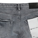 Vintage Slate Grey P005 Faded Slim Jeans