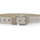 Beige / White 3CM Lace Belt Belts