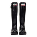 Black Tall Gloss Rain Boots