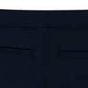Navy Inverted Pleat Sweatpant
