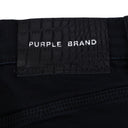 Black High Contrast Dye Skinny Jeans