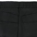 Black Twill Cargo Pants