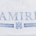 White MA Watercolor Bar Sweatshorts