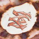 Brown Tie Dye Ma Shorts