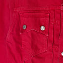 Red Denim Jacket