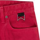 Red Denim Pants