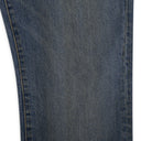 Blue Skinny Cracked Bronze Jeans