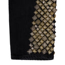 Black Doc Marten Studded 501 Jeans